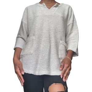 Robert Louis Mesh / Crochet Cottage Sweater